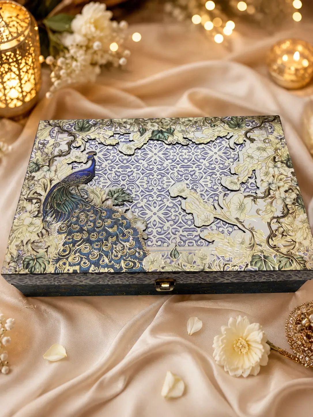 Royal Peacock Jar Box Set