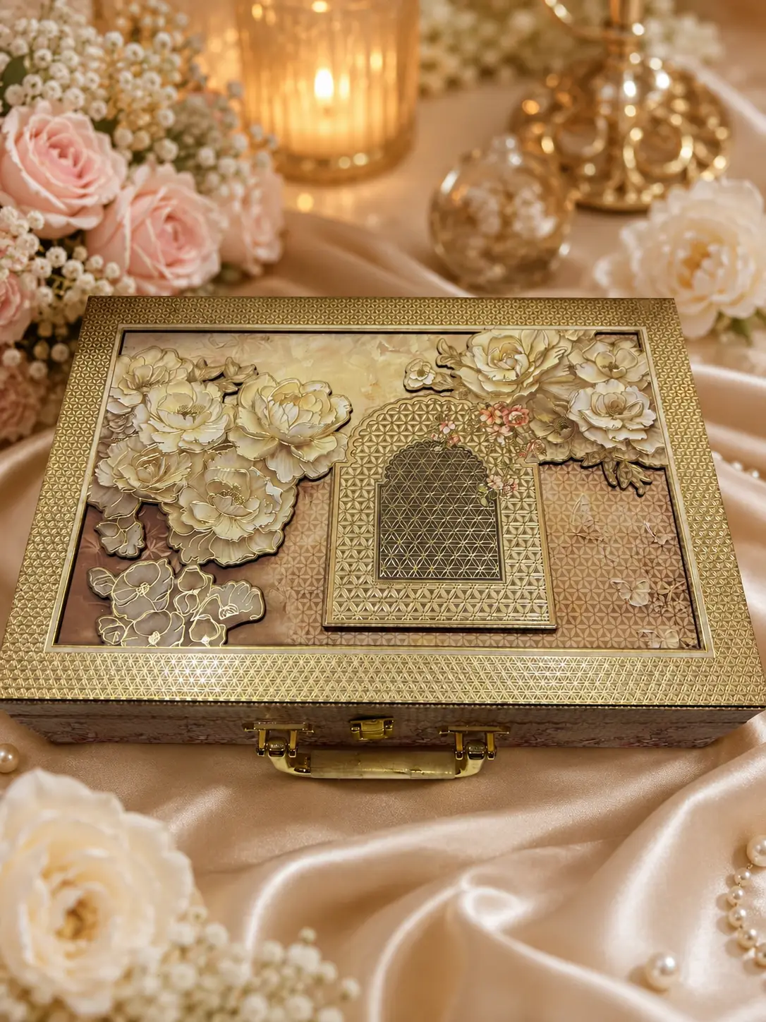 Vintage Floral Jar Box Set
