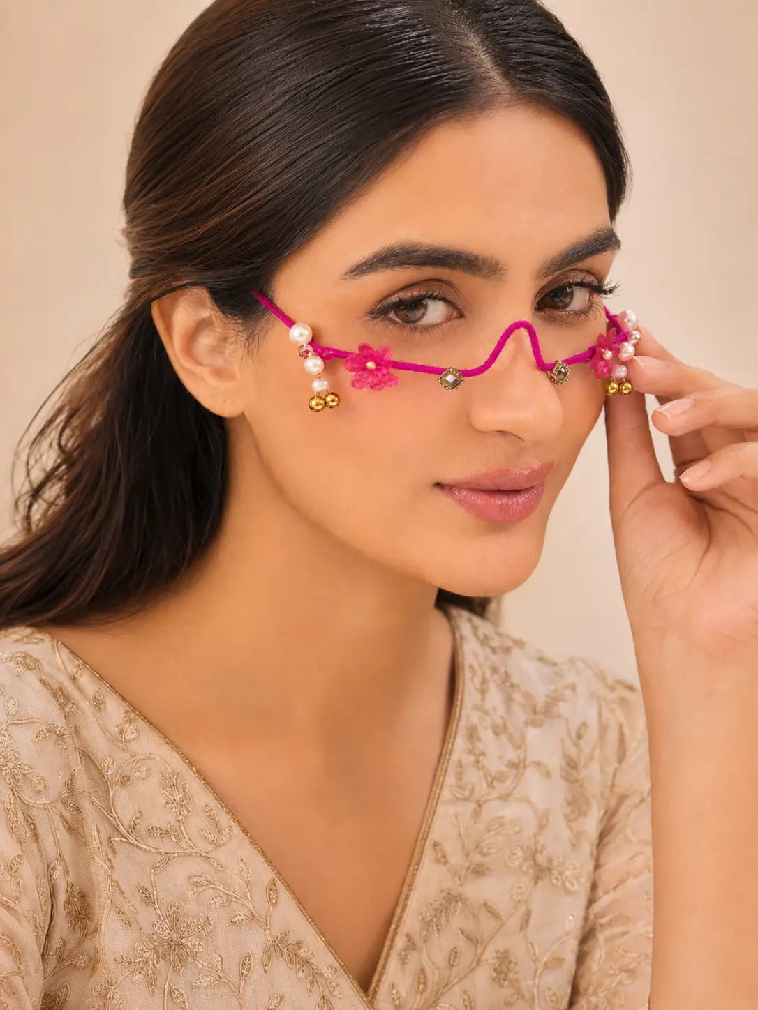 Pink Floral Facelet