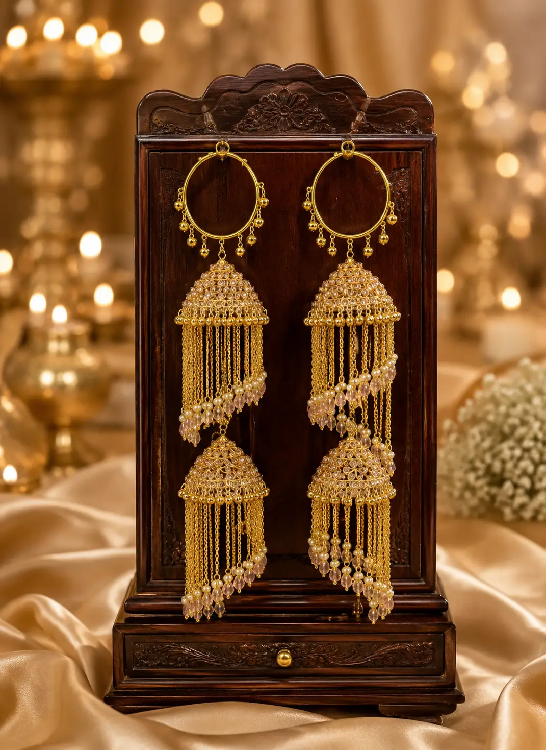 Blush Pearl Cage Kaleera