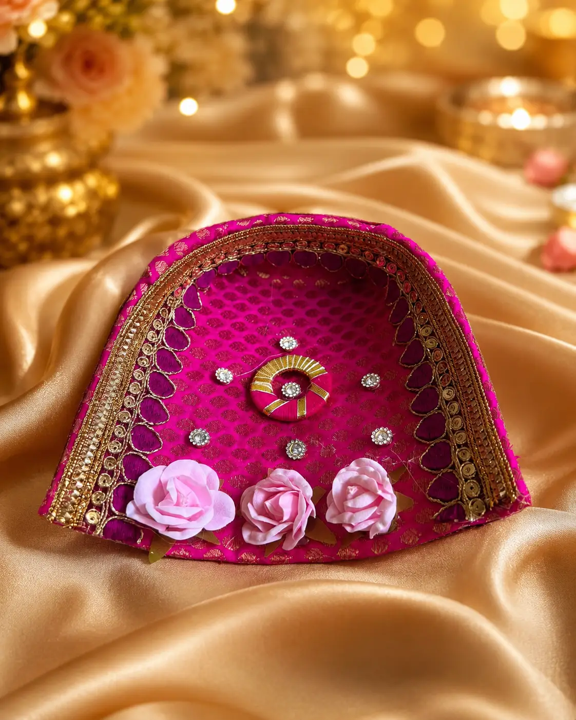 Pink Floral Wedding Chaj
