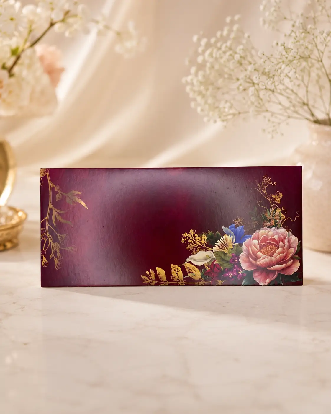 Heritage Floral Envelope (Pack of 5)
