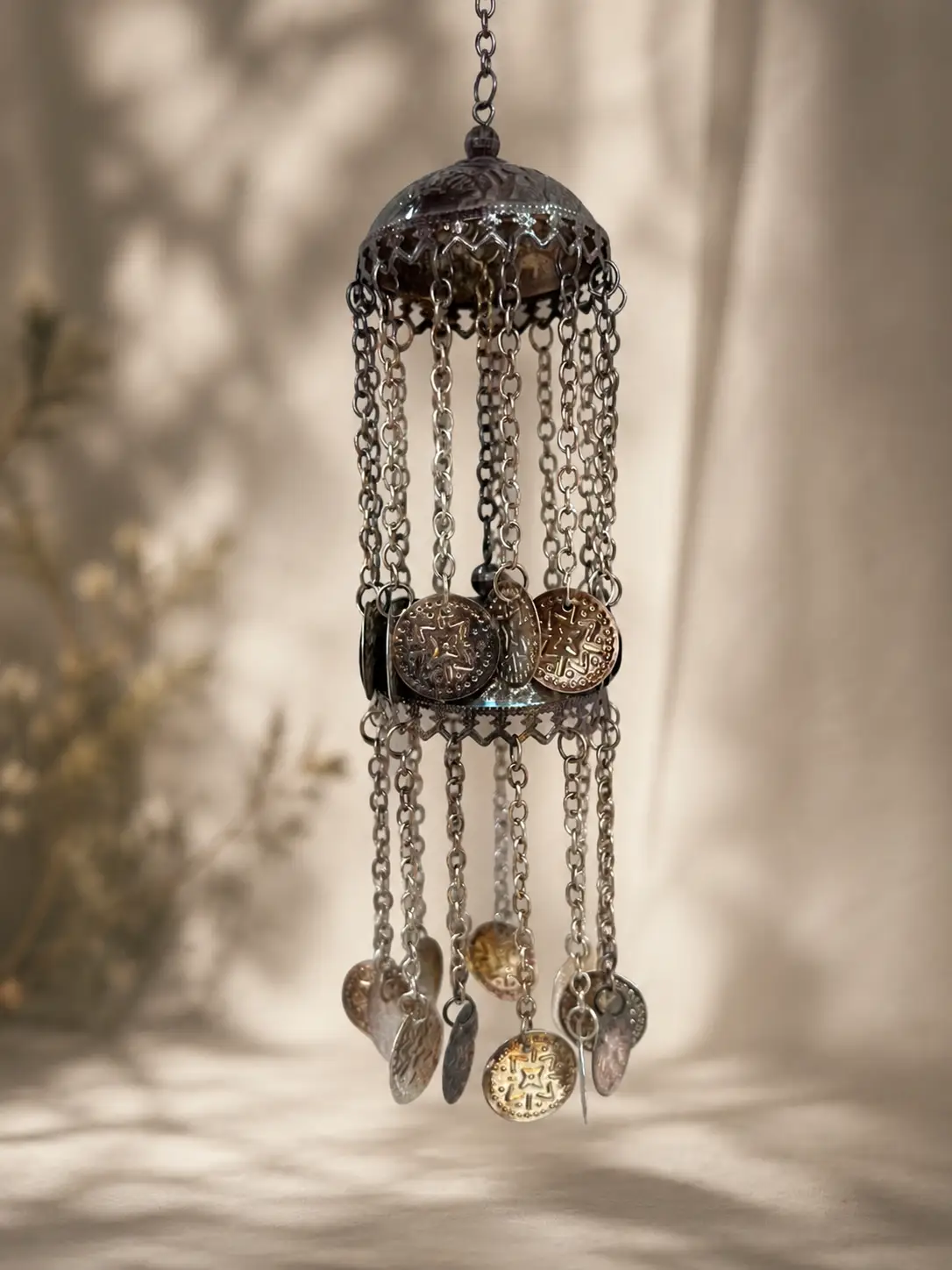 Antique Silver Coin Kaleeras