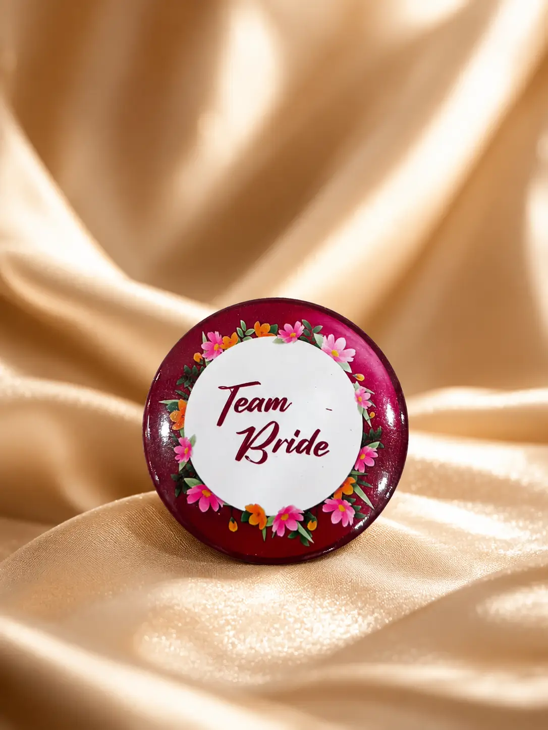 Floral Team Bride Badge (Pack Of 10)