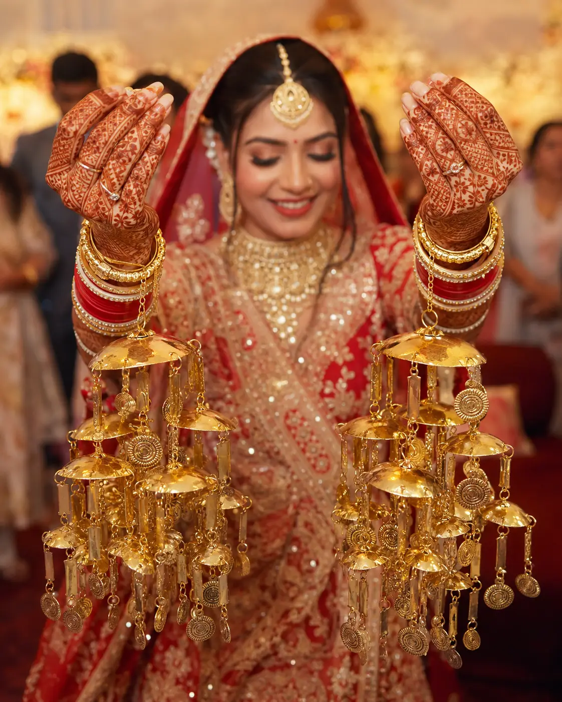 Traditional Golden Ceremony Kaleera Set