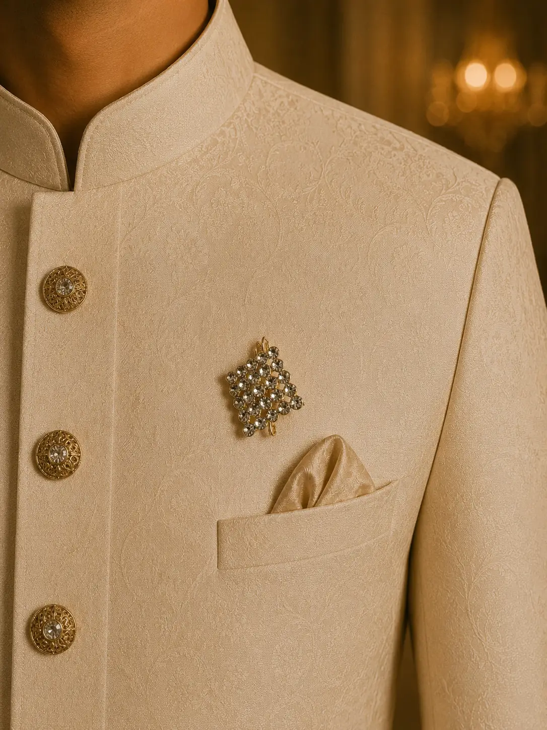 Maharaj Signature Brooch