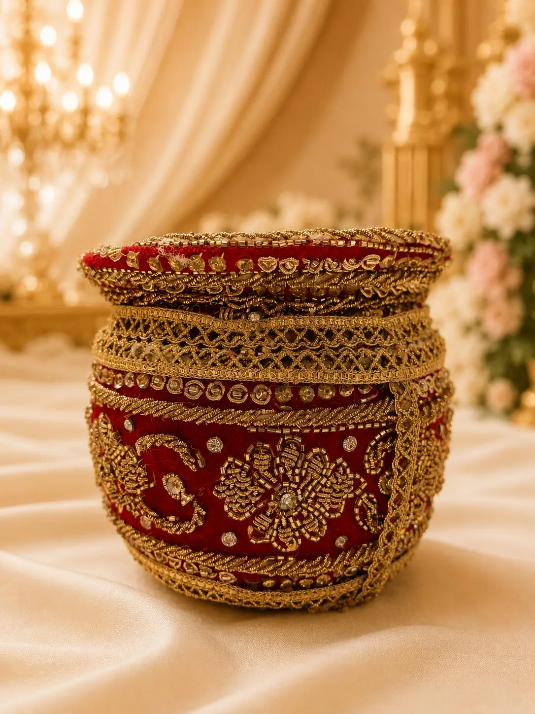 Gulnaar Embroidered Gharvi