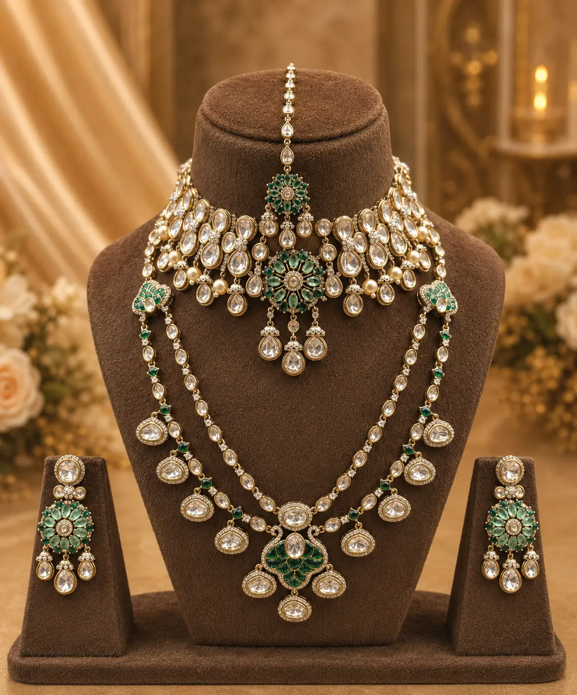 Emerald Royale Bridal Set