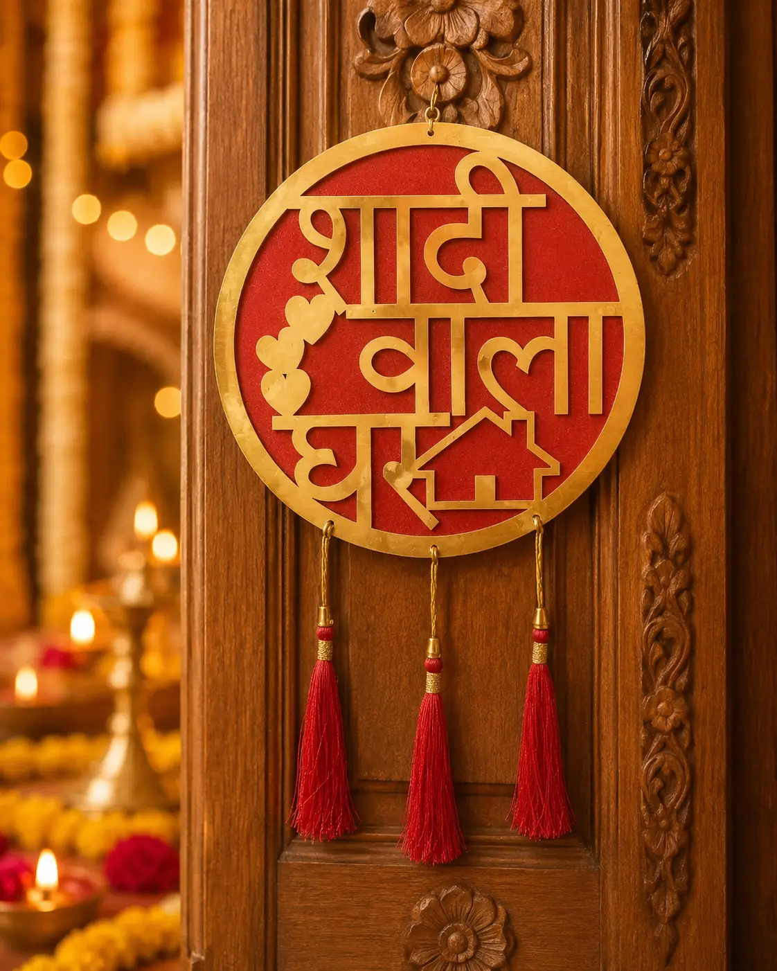 Shaadi Wala Ghar Wedding Door Hanging