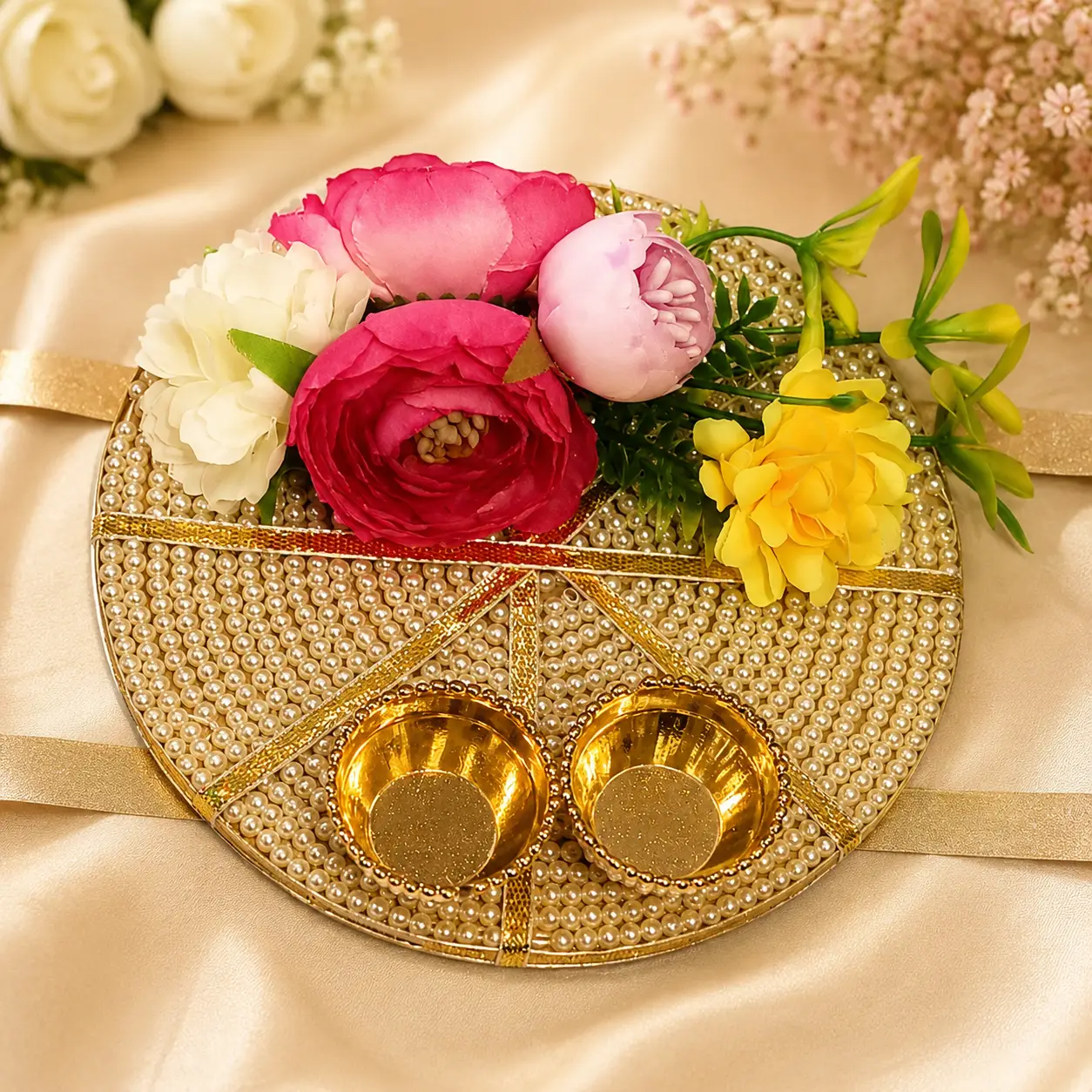 Pearl Bloom Platter