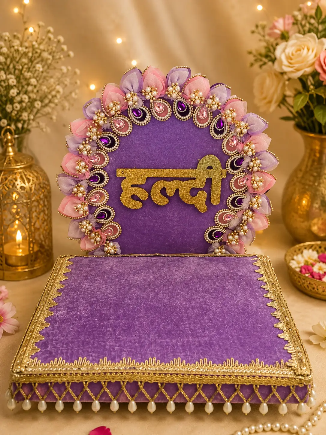 PURPLE HALDI PLATTER