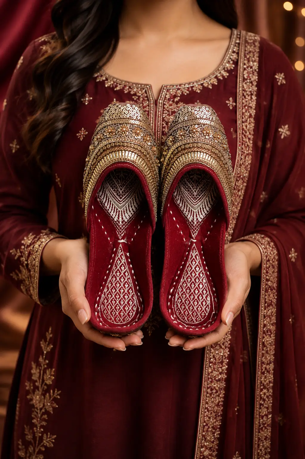 Royal Zardozi Jutti
