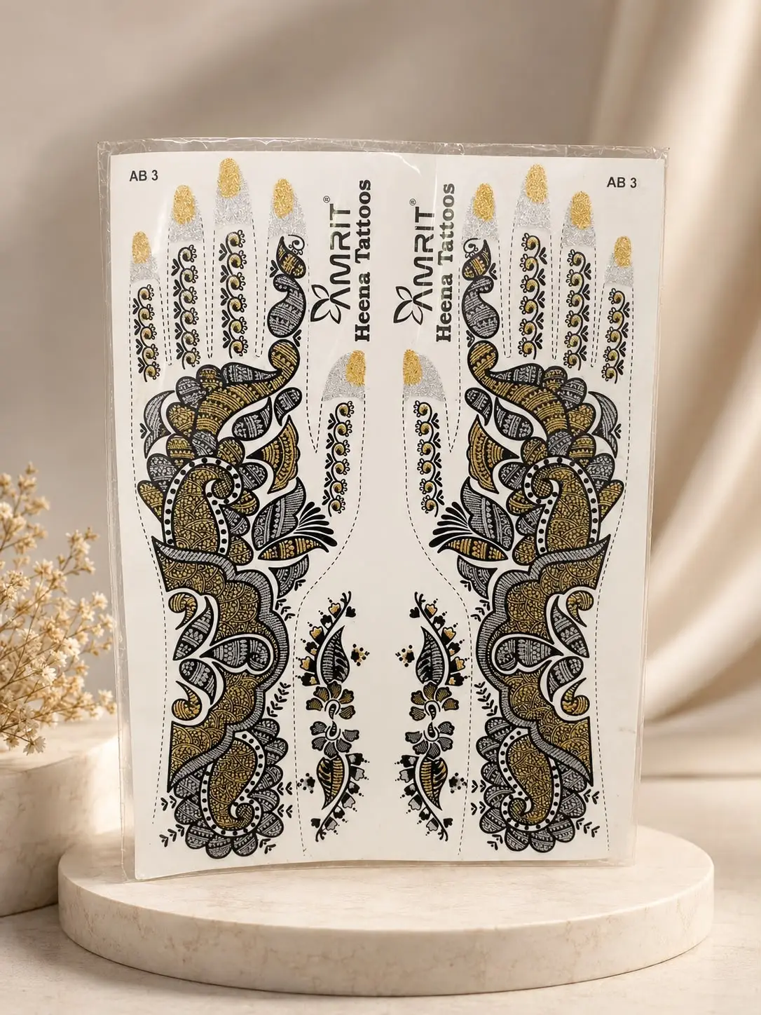 Hand Mehendi Sticker