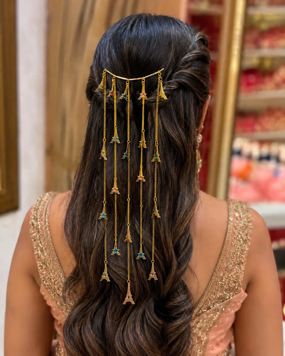 Eiffel Charm Hairfall