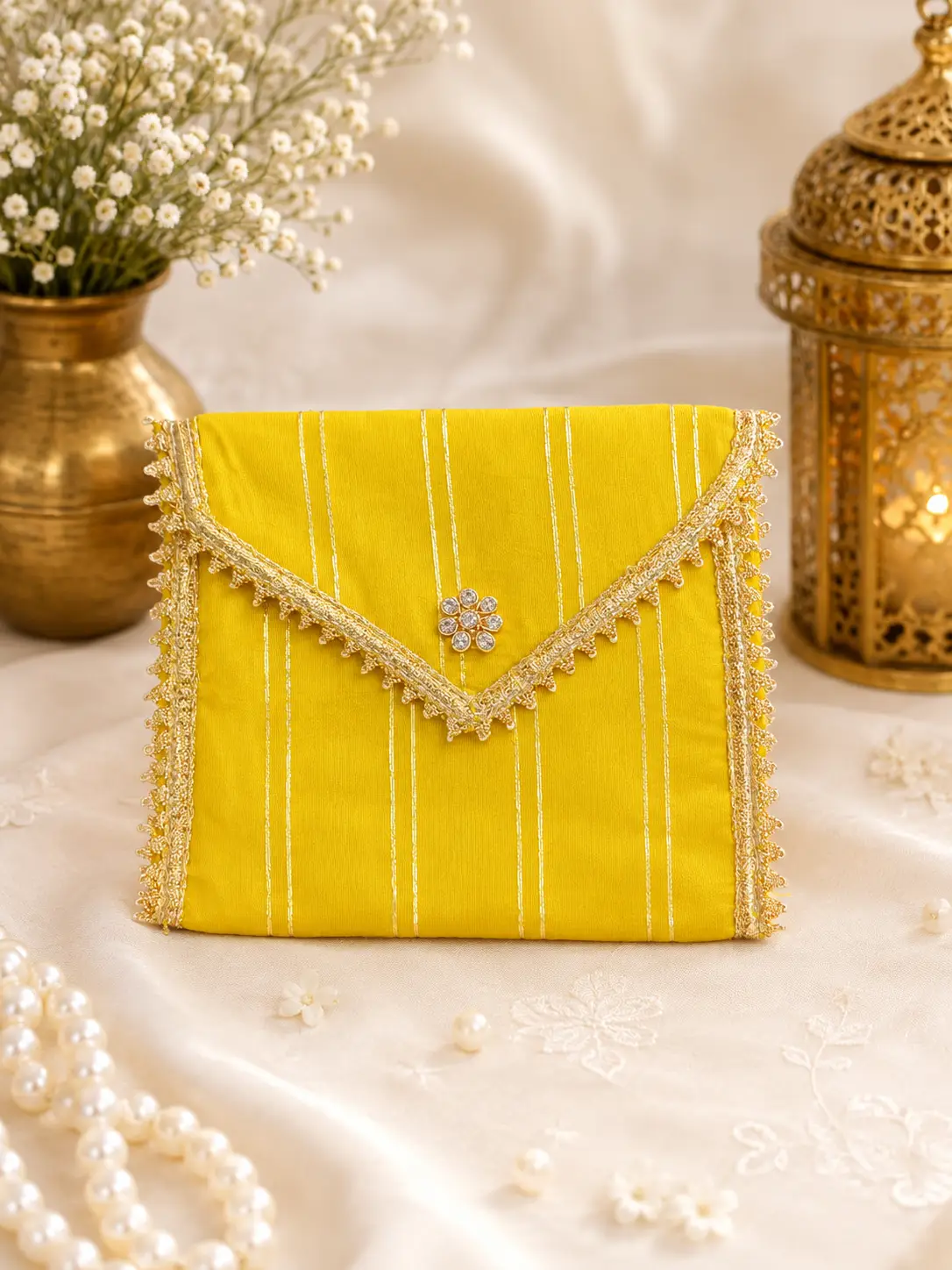 Yellow Gold Pouch