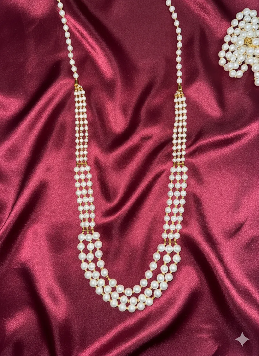 Traditional Pearl Milni Mala