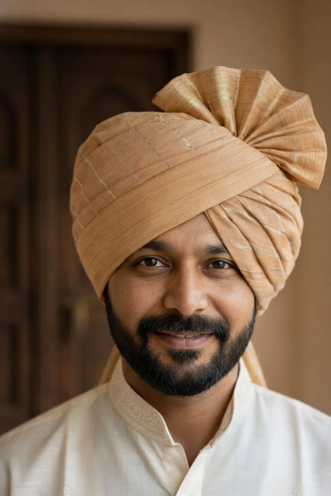 Royal Brown Traditional Turban Safa 