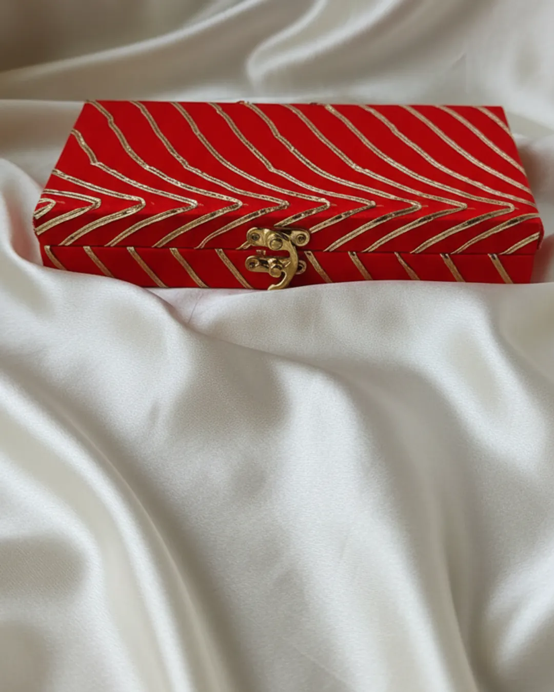 Premium Red Cash Box