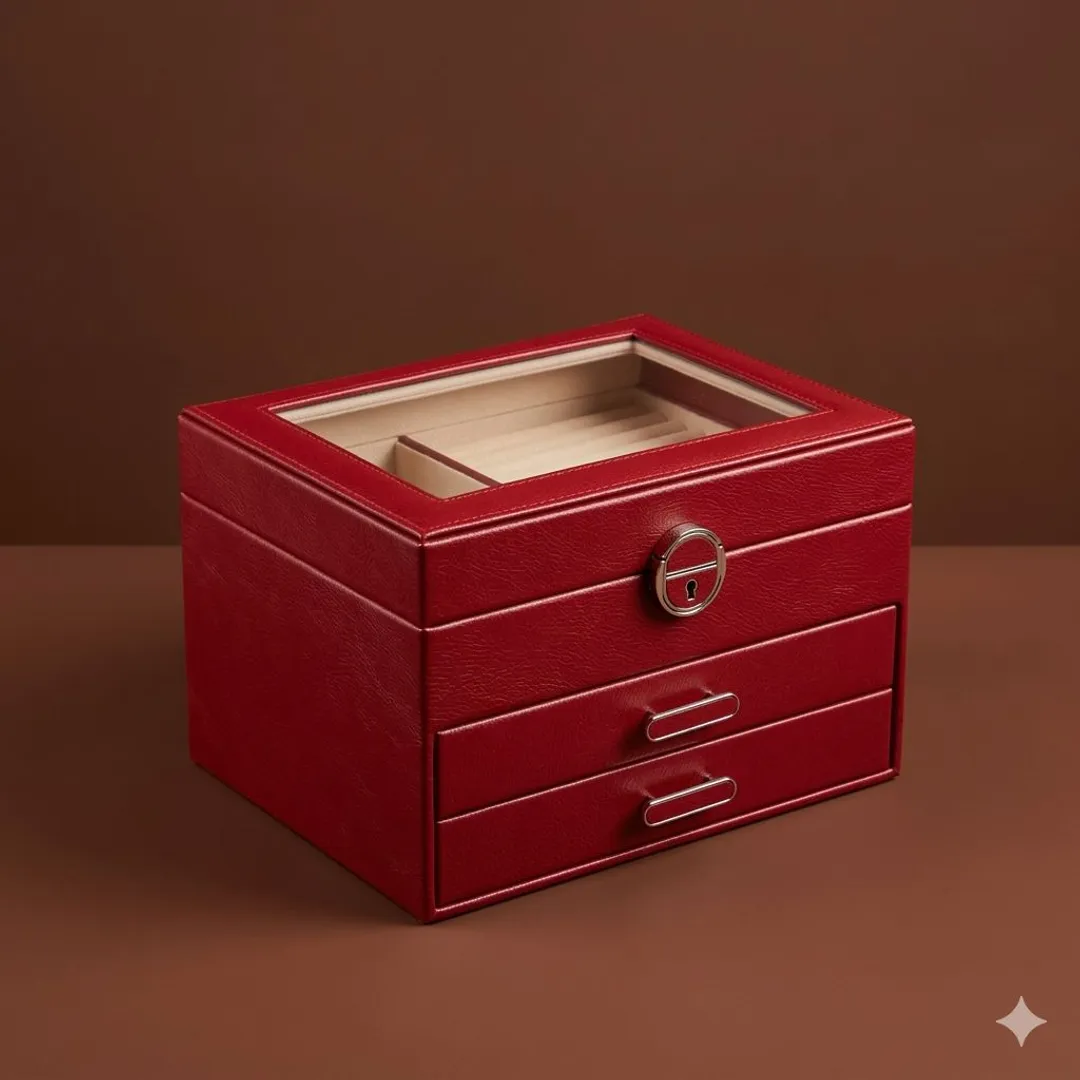 Elegant Dresser Trinket Box
