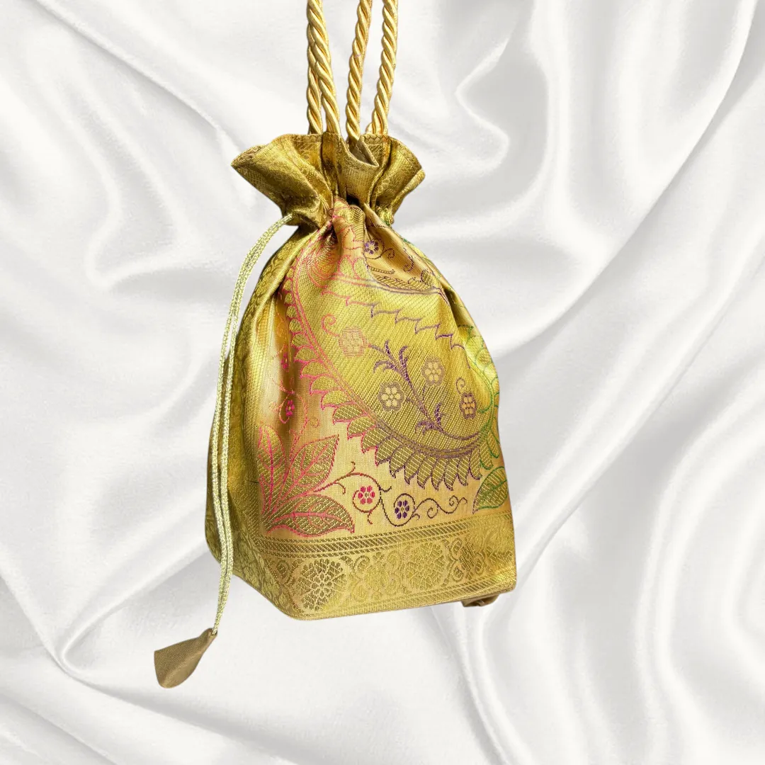 Heritage Silk Potli(Set of 5)