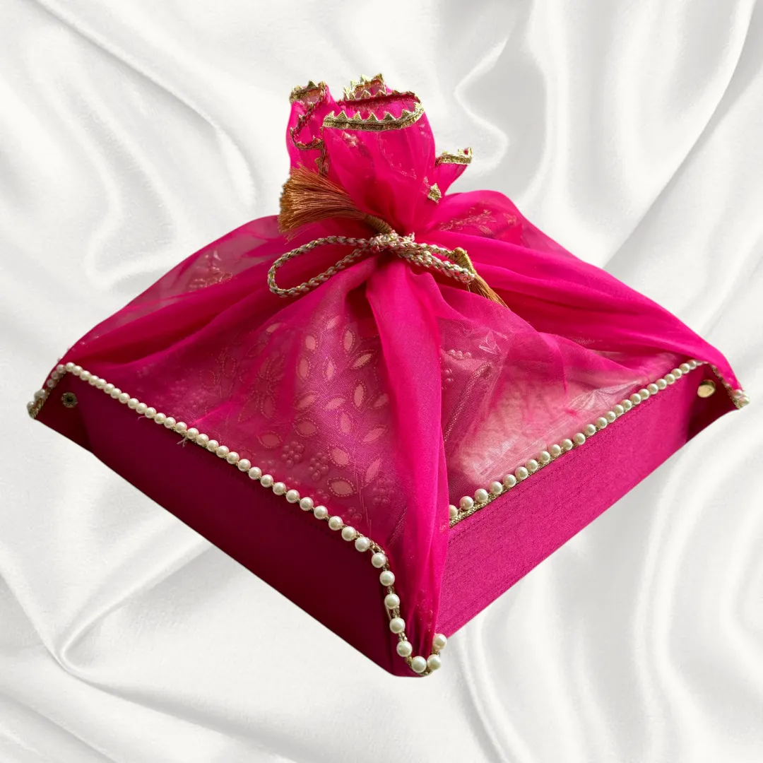Premium Organza Boxes((Set of 3))