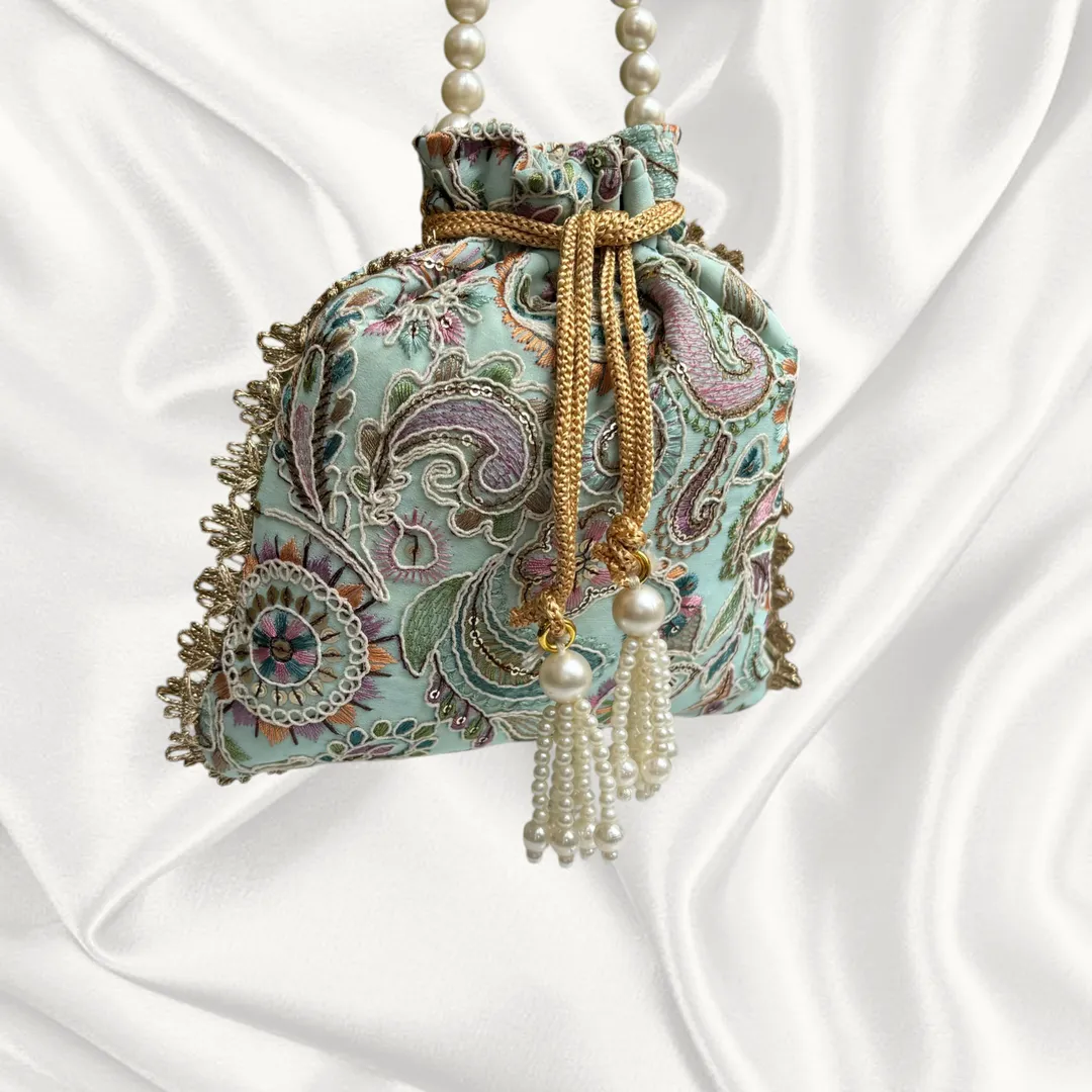 Royal Pearl Potli(Set of 5)