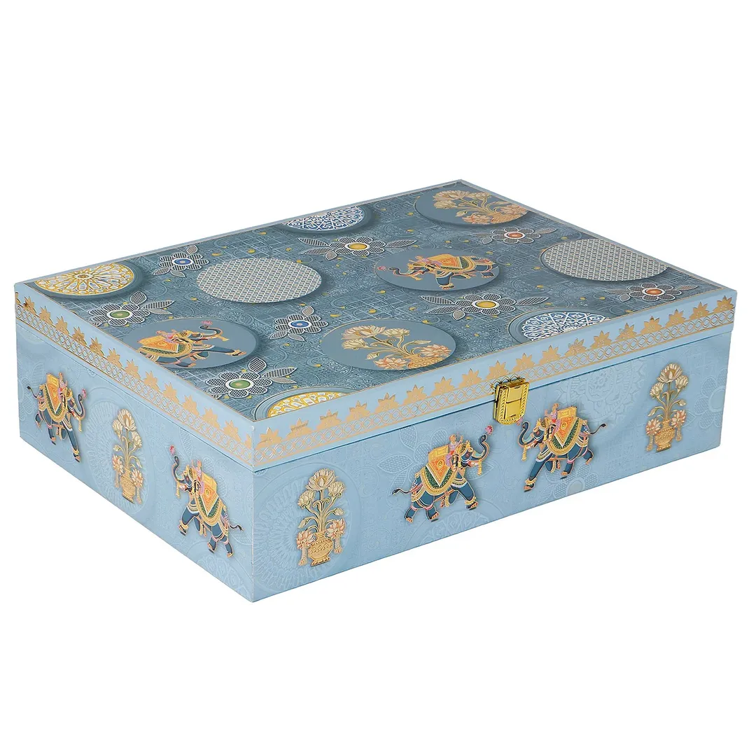 Royal Blue Jar Hamper