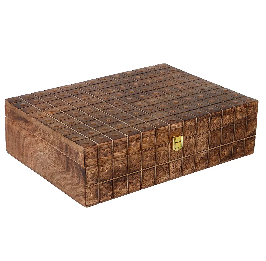 Unique Wooden Hamper Box