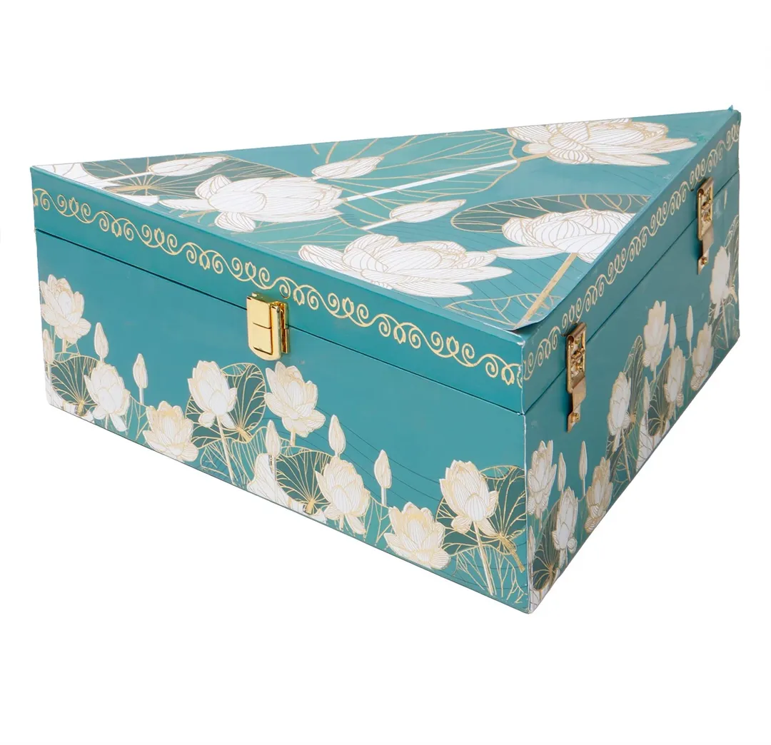 Floral Triangle Gift Box