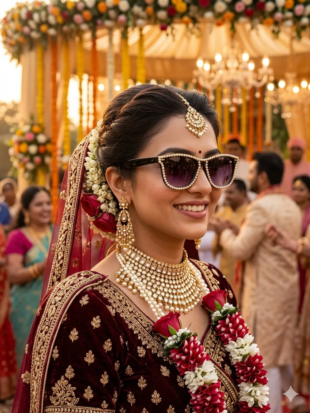 Pearl Designer Sunglasses