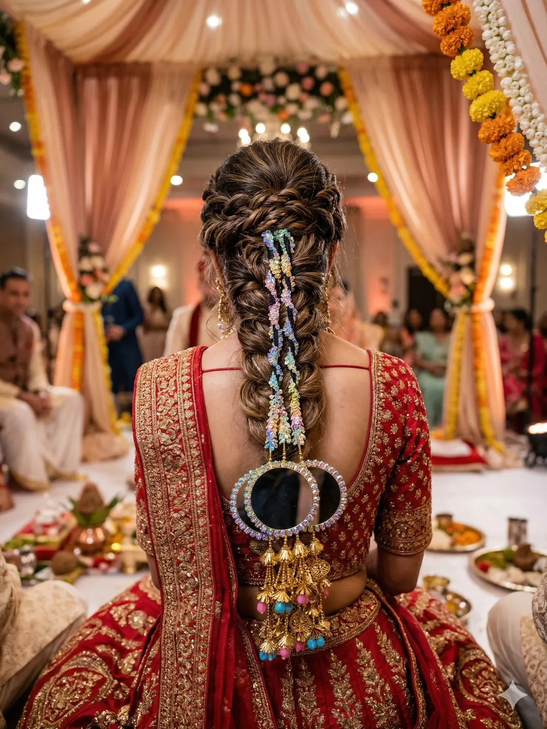 Mirror Tassel Bridal Paranda