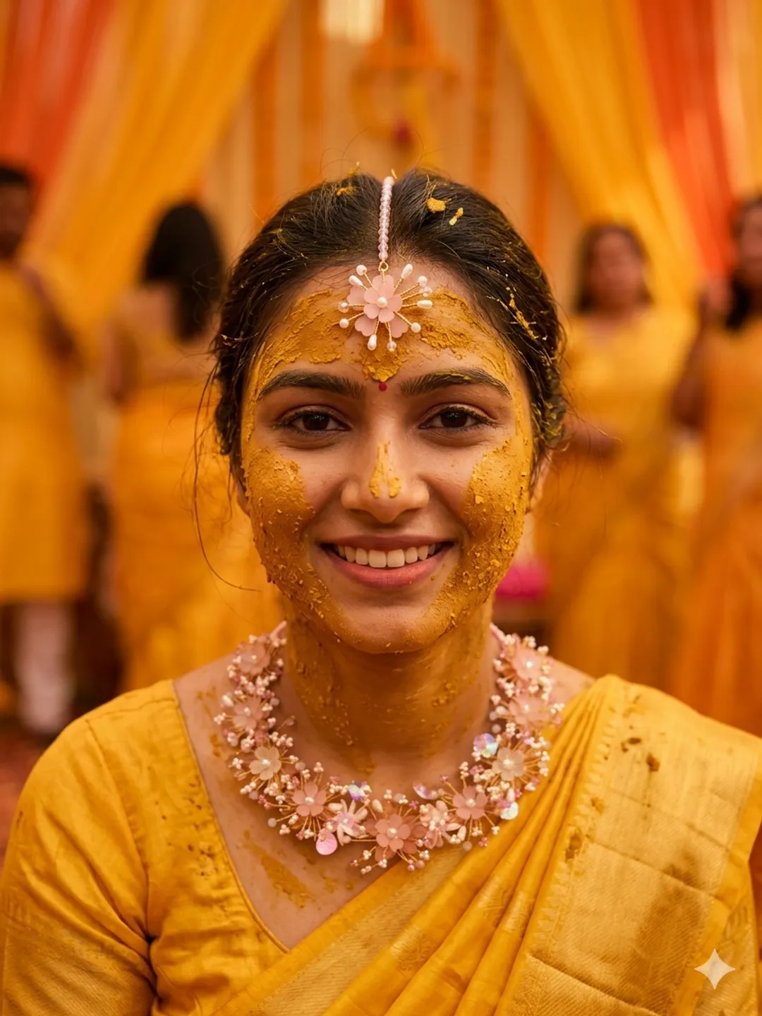 Floral Haldi Set