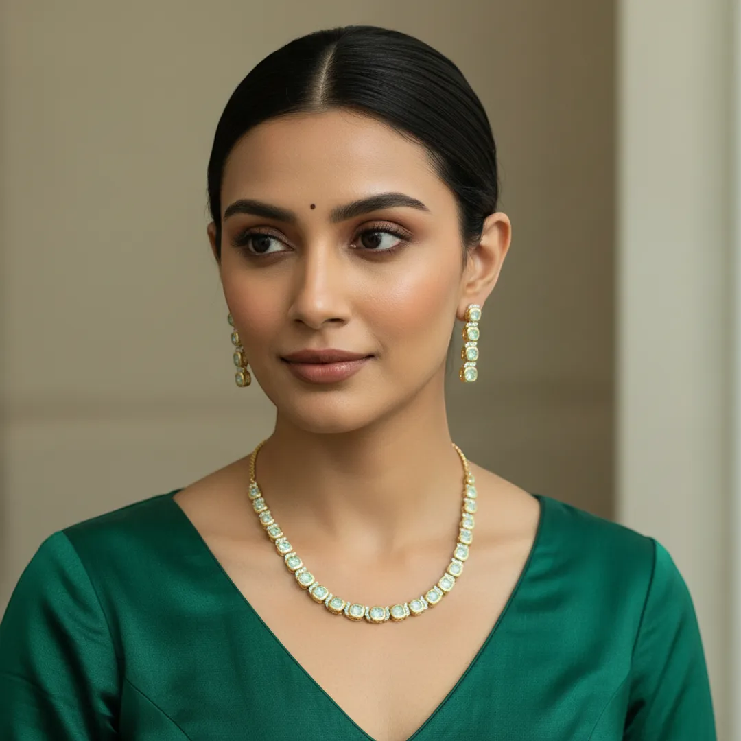 Elegant Pearl Charm Necklace