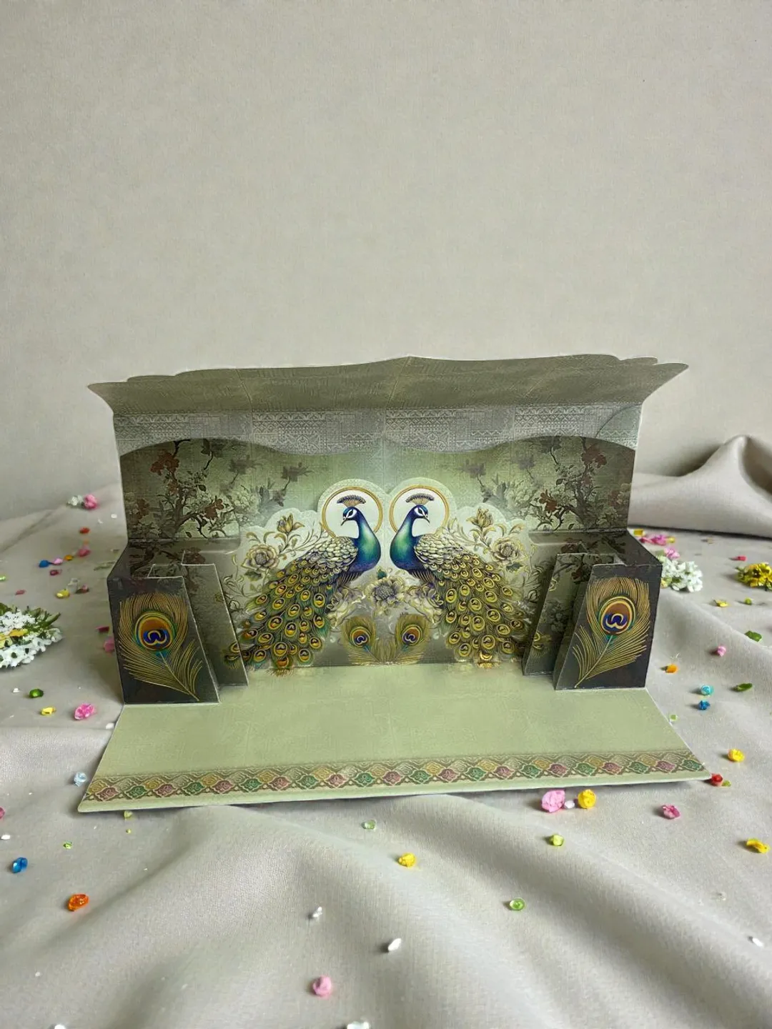 Peacock 3D POP Cash Envelope (Pack of 10)