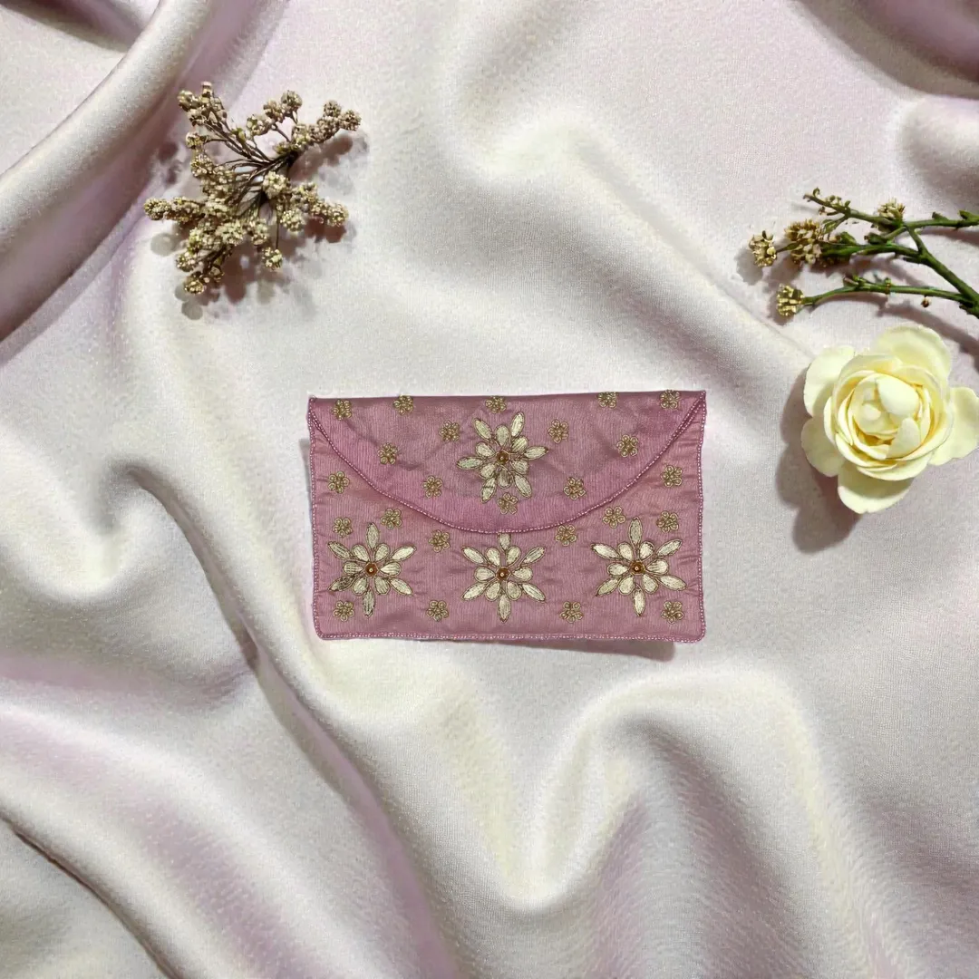 Pink Mallika Pouch