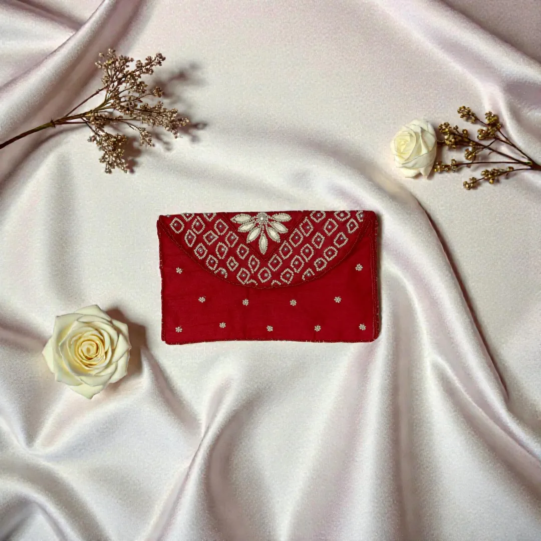 Red Meher Pouch