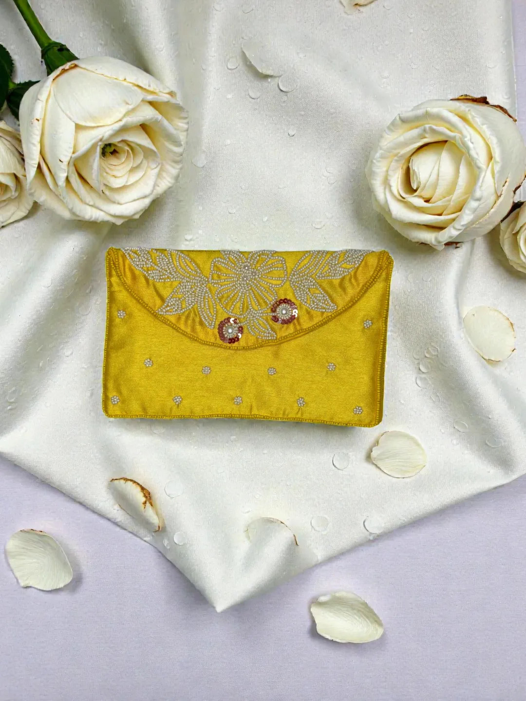 Yellow Zara Pouch