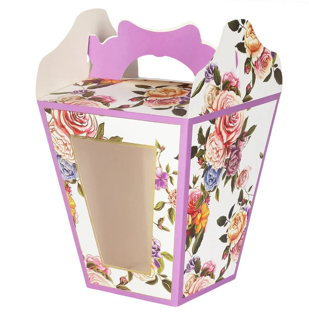 Floral Multipurpose Hamper Box(Pack Of 10)