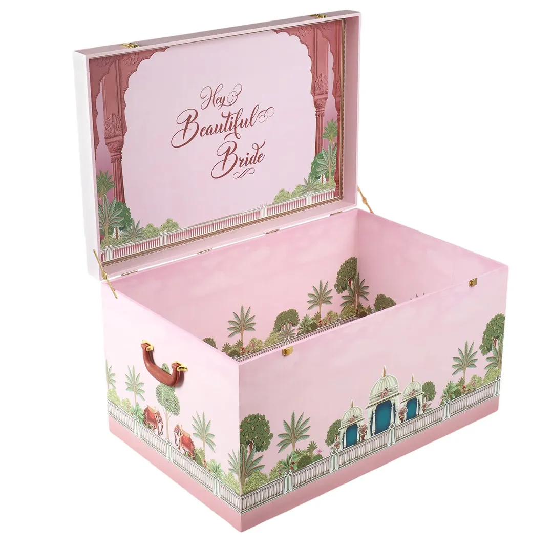 Maharani Mahal Bridal Lehenga Box