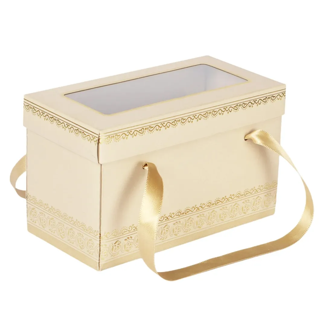 Cream Paper Box(Pack Of 10)