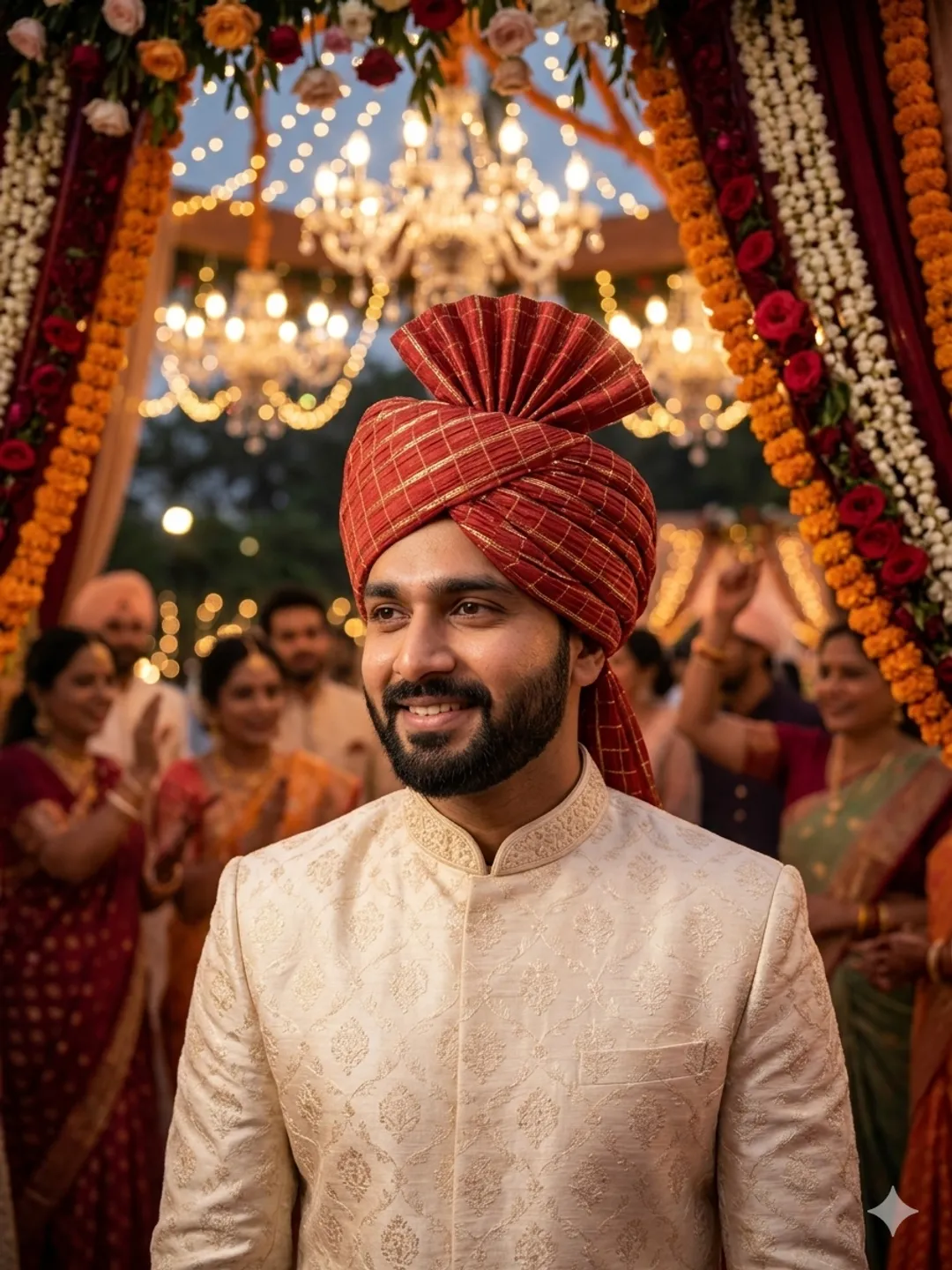Regal Red Pagdi