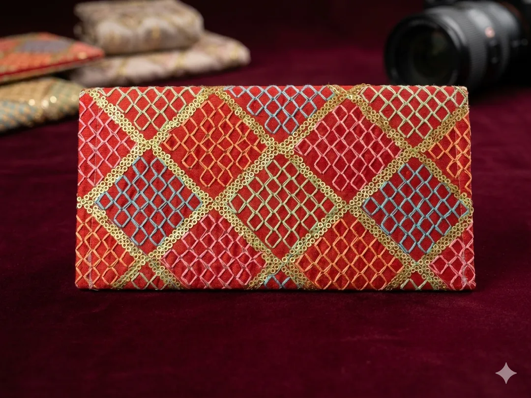 Red Gota Shagun Envelope