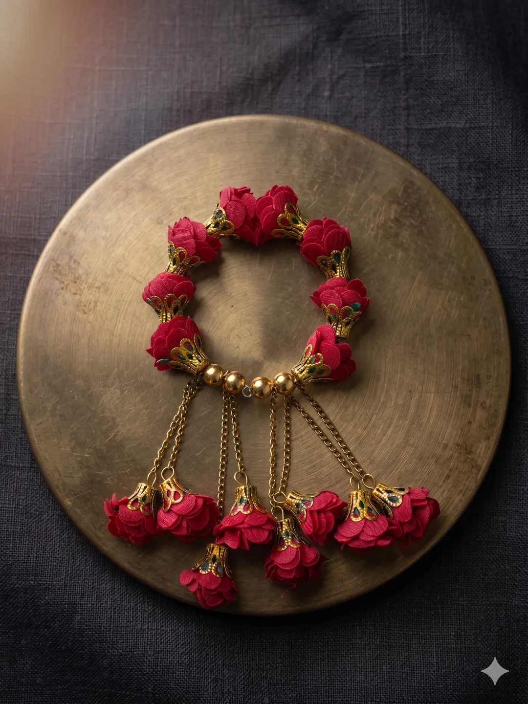 Gulmohar Red Bracelet