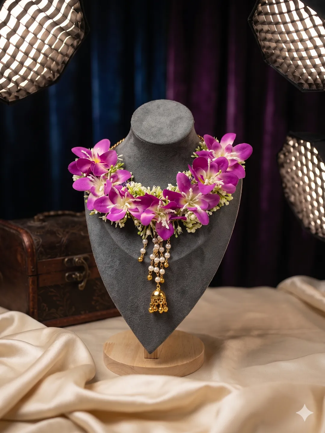 Orchids Jewellery Set