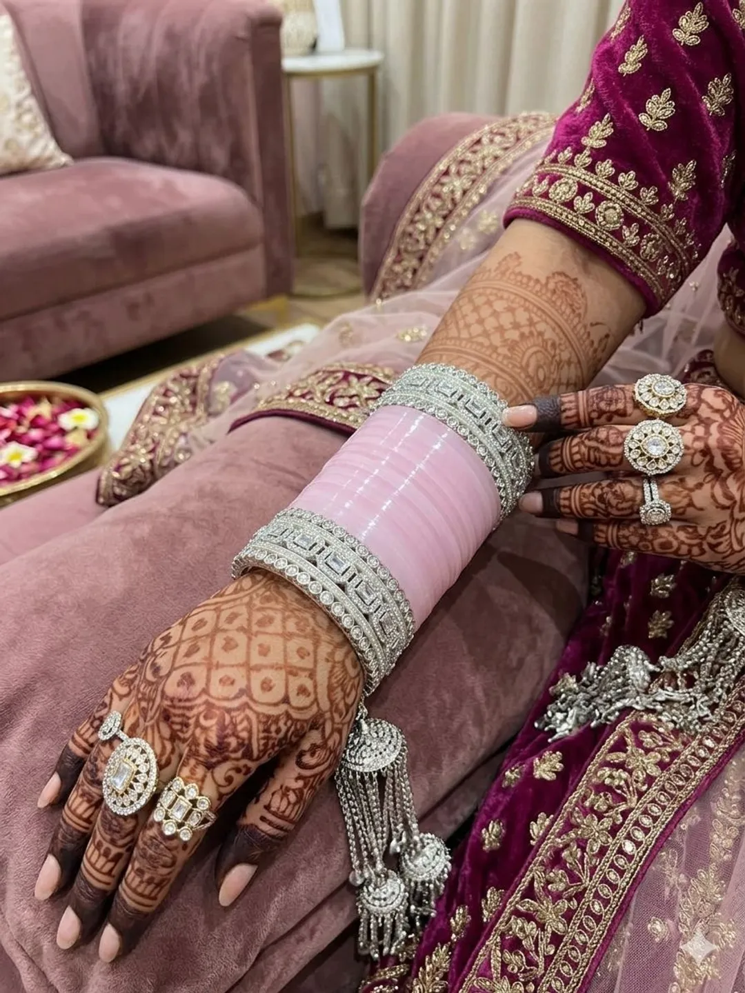 Blush Diamond Royale Bridal Chooda