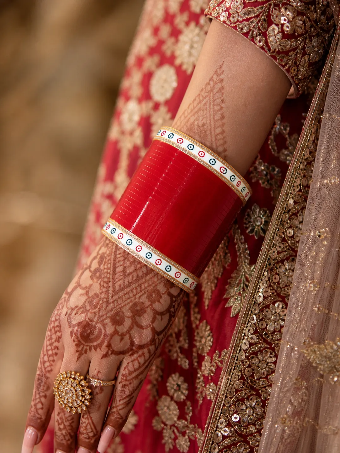 Classic Nazar Motif Bridal Chooda