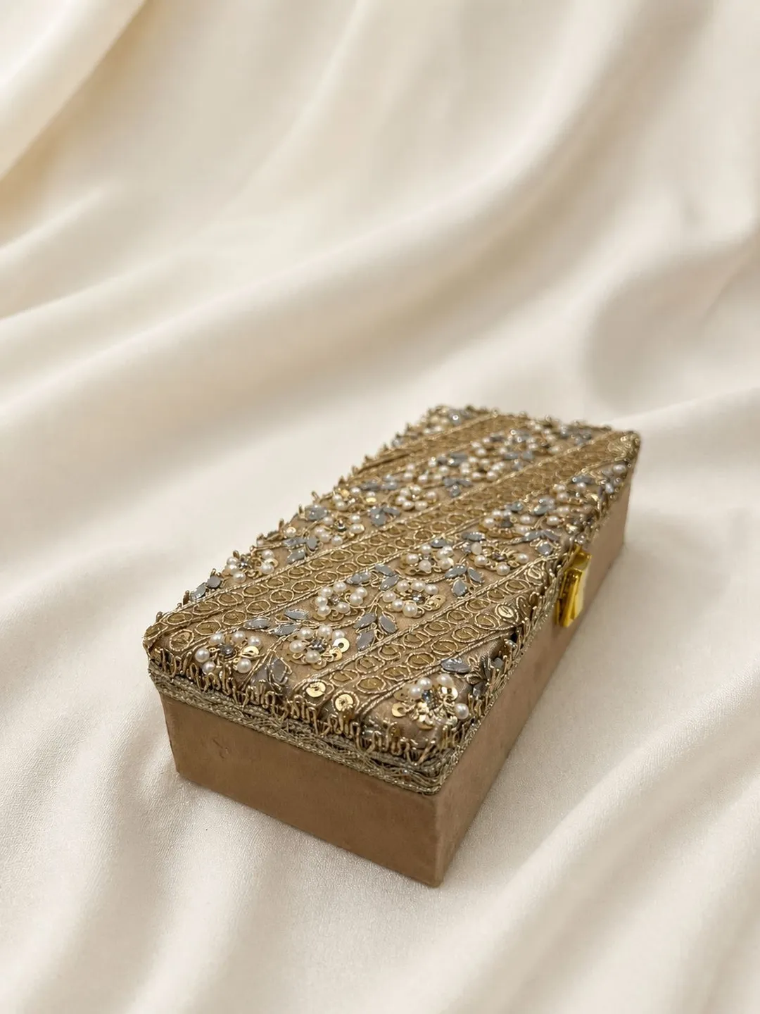 Sheesh Zari Heritage Jewelry Box