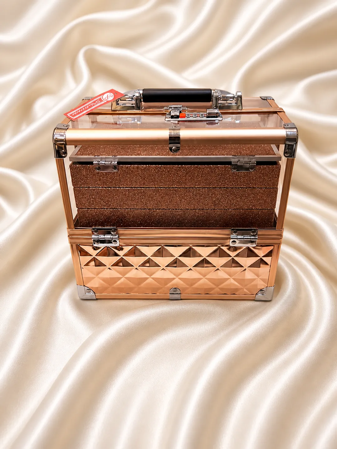 Rose Gold Luxe Vanity Case