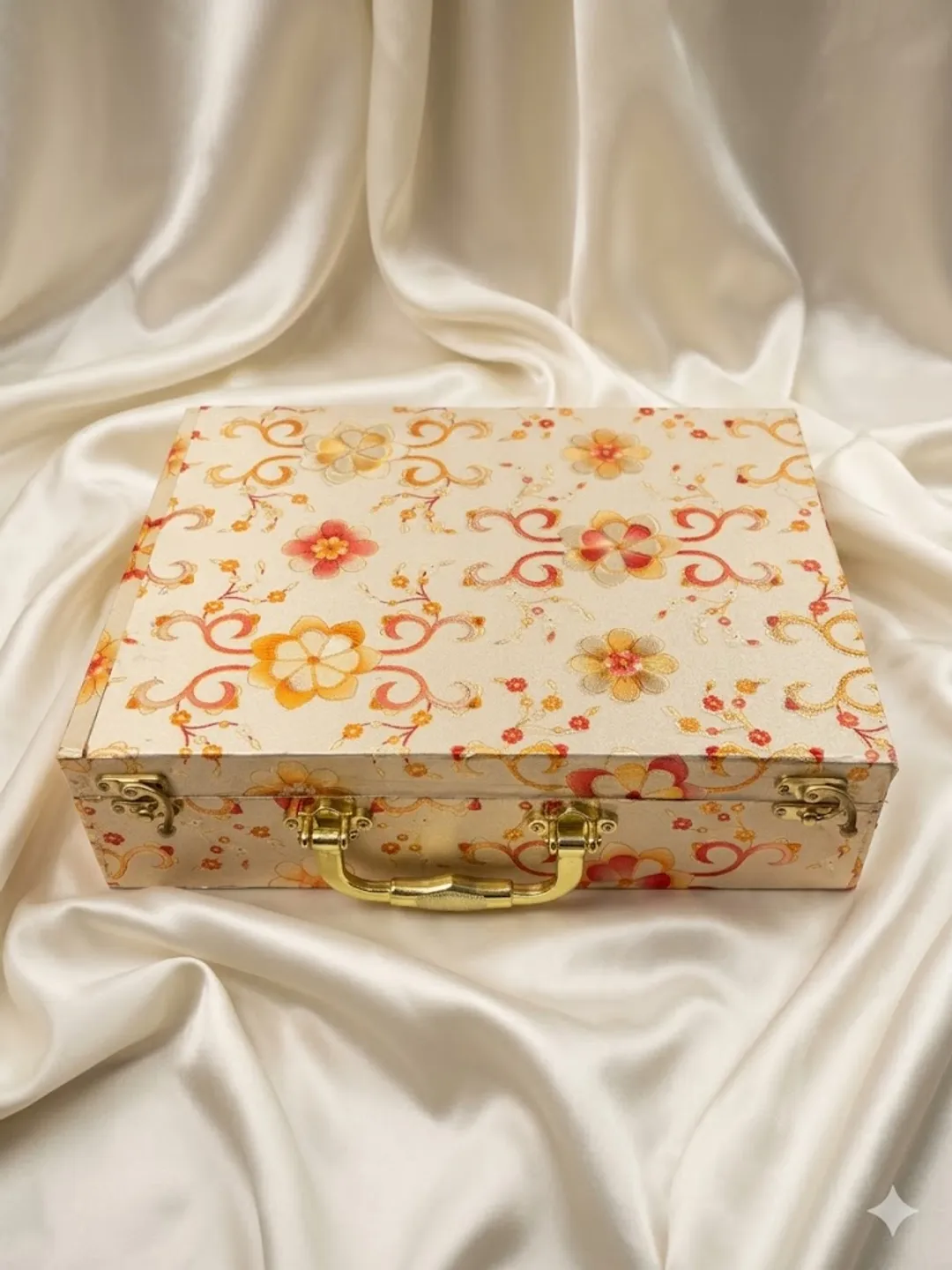 Blossom Velvet Jewelry Organizer Case