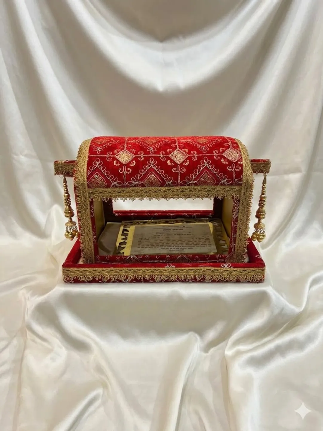 Raj Tilak Crimson Invitation Pavilion